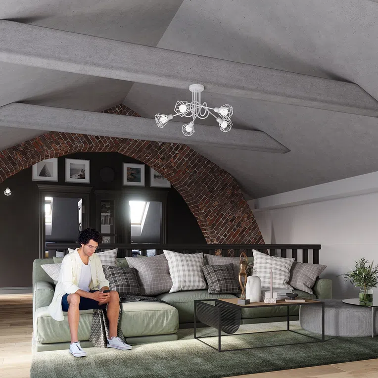 PLAFON ARTEMIS 2 2XE14 BIAŁY