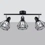 Lampa Reflektor Artemis 3 3Xe14 Czarna