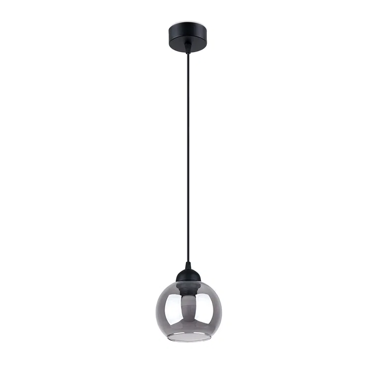 LAMPA WISZĄCA ALINO 1 1XE27 CZARNY