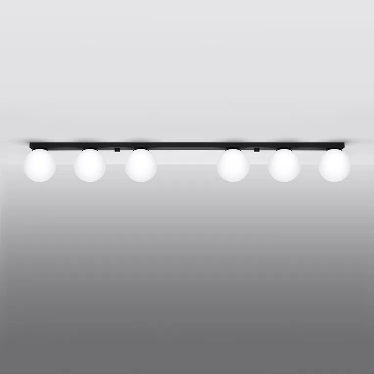 PLAFON YOLI 6 6XG9 CZARNY