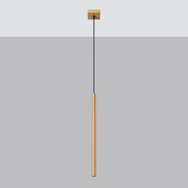 LAMPA WISZĄCA PASTELO 1 1XG9 ZŁOTY