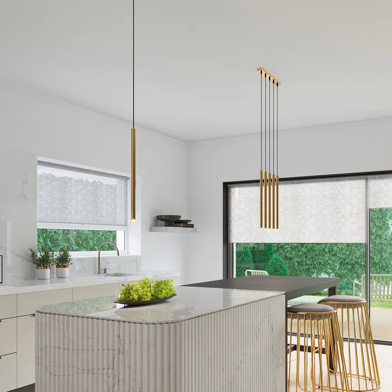 LAMPA WISZĄCA PASTELO 3P 3XG9 ZŁOTY