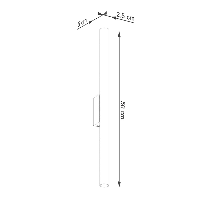 KINKIET PASTELO 2 2XG9 BIAŁY