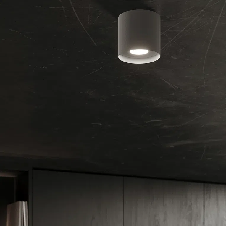 PLAFON MIKA 1XGU10 SZARY