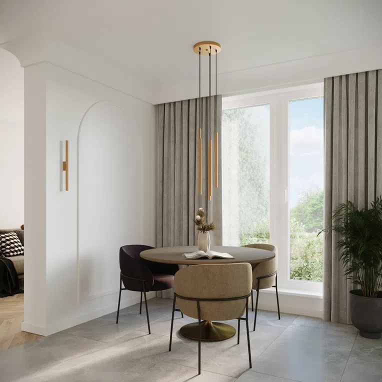 LAMPA WISZĄCA PASTELO 2 2XG9 ZŁOTY