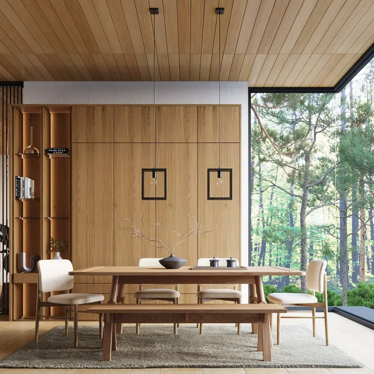 LAMPA WISZĄCA ARIES WENGE 1XE27 WENGE