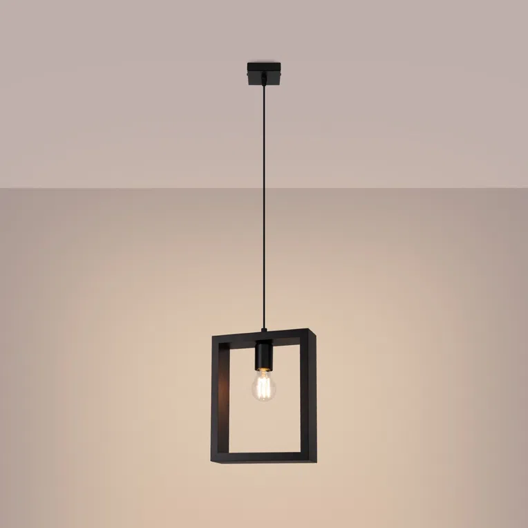 LAMPA WISZĄCA ARIES WENGE 1XE27 WENGE