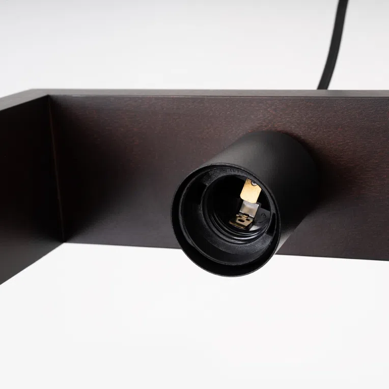 LAMPA WISZĄCA ARIES WENGE 1XE27 WENGE