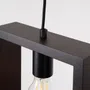 LAMPA WISZĄCA ARIES WENGE 1XE27 WENGE
