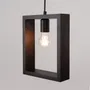 LAMPA WISZĄCA ARIES WENGE 1XE27 WENGE