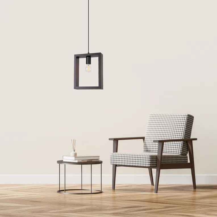 LAMPA WISZĄCA ARIES WENGE 1XE27 WENGE