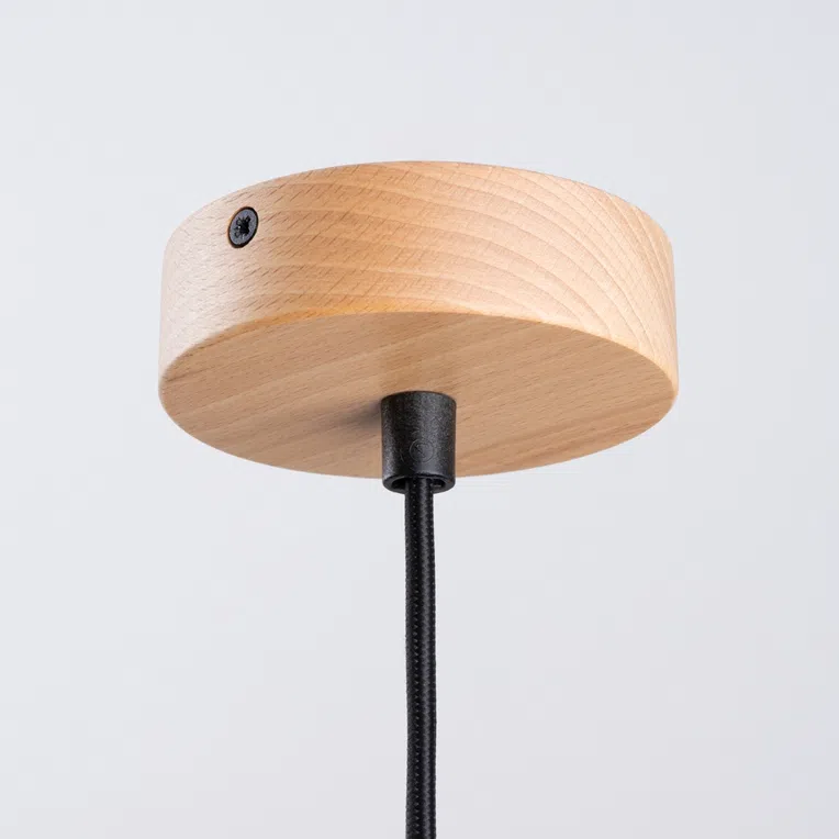 LAMPA WISZĄCA FANO 1XE27 CZARNY