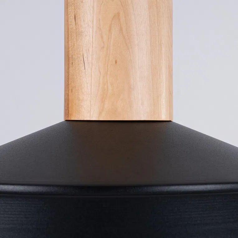 LAMPA WISZĄCA FANO 1XE27 CZARNY