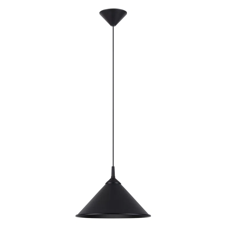 LAMPA WISZĄCA ZUMA 1XE27 CZARNY