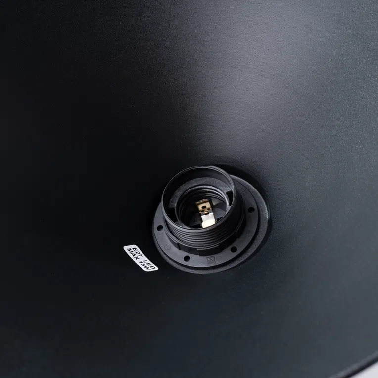 LAMPA WISZĄCA ZUMA 1XE27 CZARNY