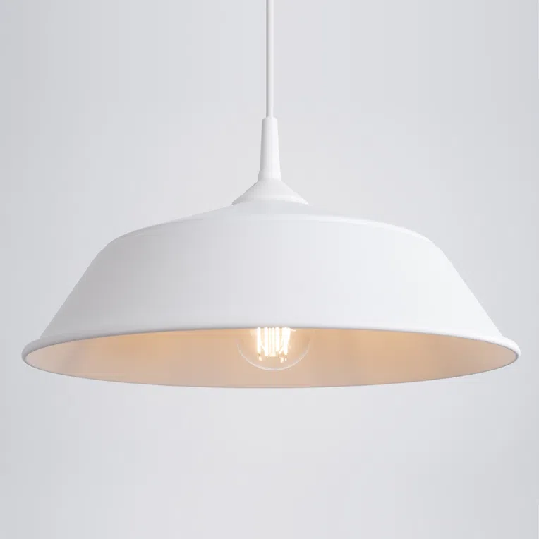 LAMPA WISZĄCA FRIKA 1XE27 BIAŁY