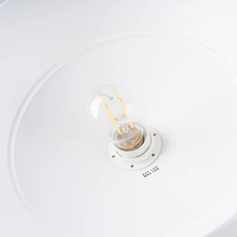 LAMPA WISZĄCA FRIKA 1XE27 BIAŁY