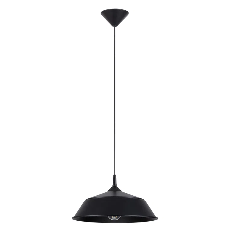 LAMPA WISZĄCA FRIKA 1XE27 CZARNY