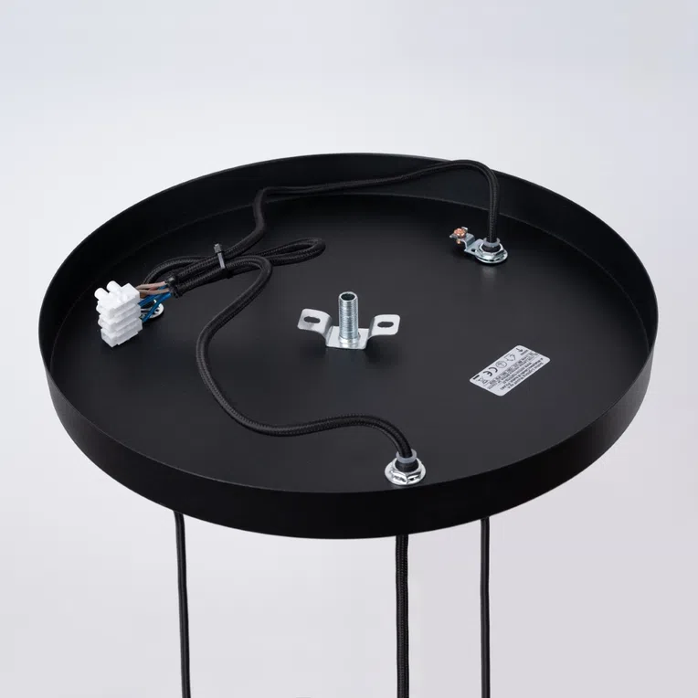 LAMPA WISZĄCA BRINA 3P 3XG9 CZARNY