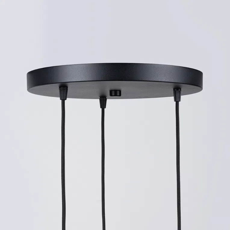 LAMPA WISZĄCA BRINA 3P 3XG9 CZARNY