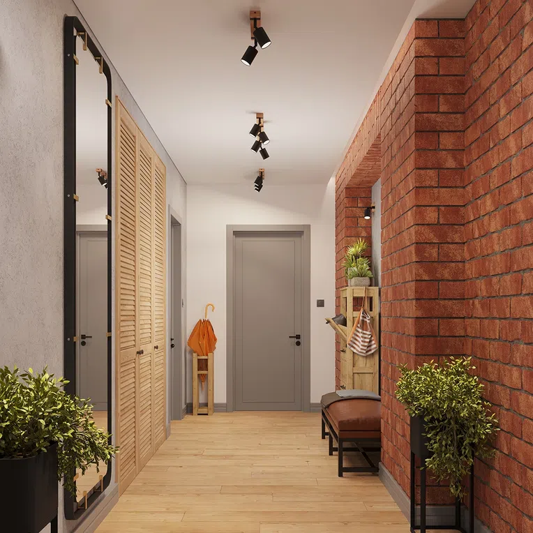 PLAFON FAGER 2 2XGU10 CZARNY/NATURALNE DREWNO