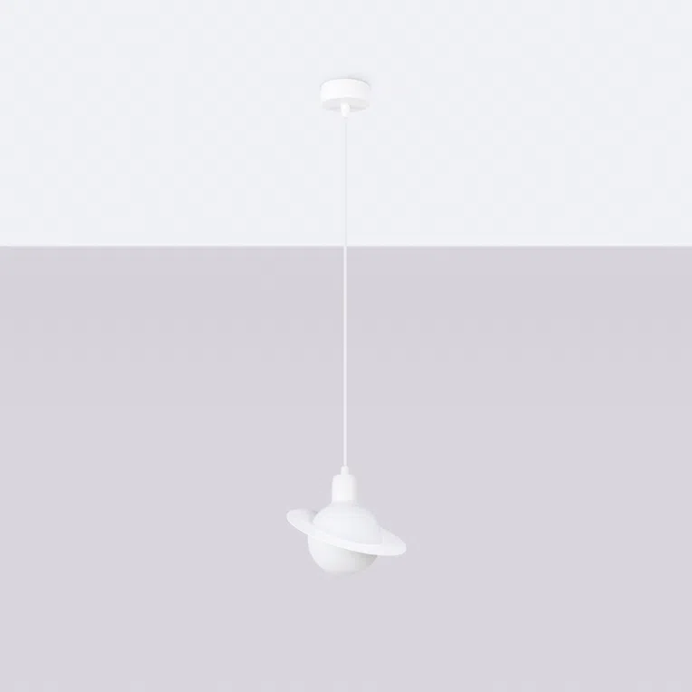 LAMPA WISZĄCA HYPERION 1 1XG9 BIAŁY