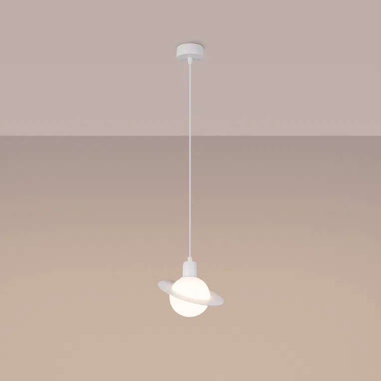 LAMPA WISZĄCA HYPERION 1 1XG9 BIAŁY