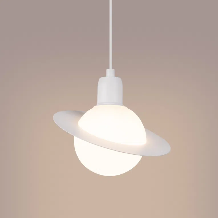 LAMPA WISZĄCA HYPERION 1 1XG9 BIAŁY