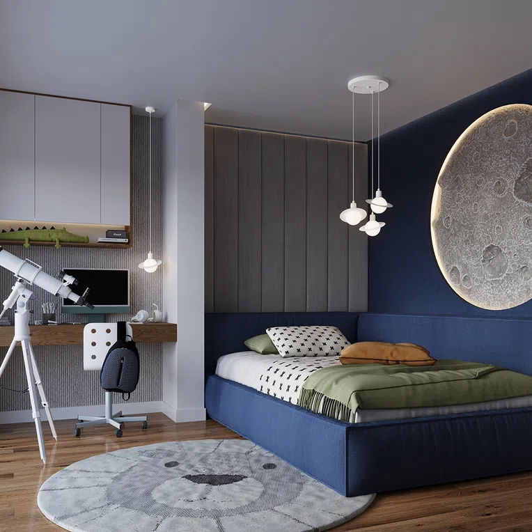 LAMPA WISZĄCA HYPERION 3P 3XG9 BIAŁY