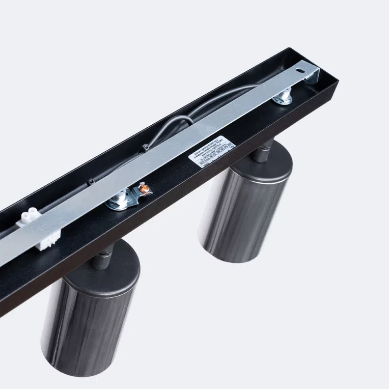 PLAFON WINX 3 / 3XGU10 CZARNY/CHROM