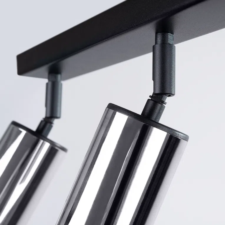 PLAFON WINX 3 / 3XGU10 CZARNY/CHROM