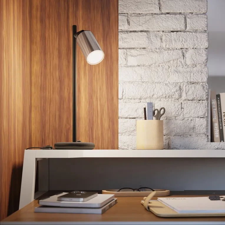 PLAFON WINX 4 / 4XGU10 CZARNY/CHROM