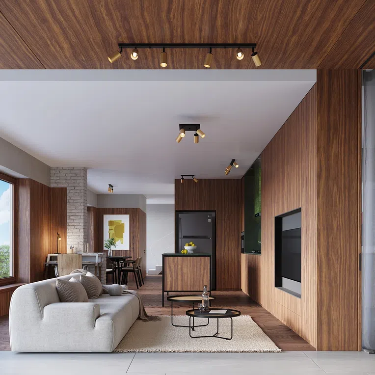 KINKIET WINX 1XGU10 CZARNY/ZŁOTY