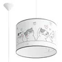 LAMPA WISZĄCA CAT 40 1XE27 WIELOKOLOROWY