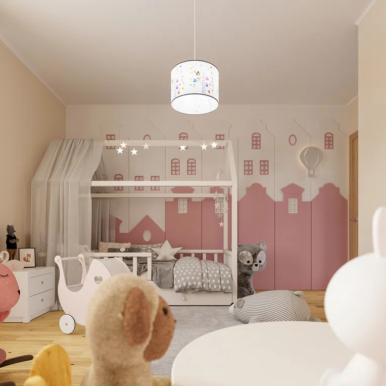 LAMPA WISZĄCA OWLS 40 1XE27 WIELOKOLOROWY
