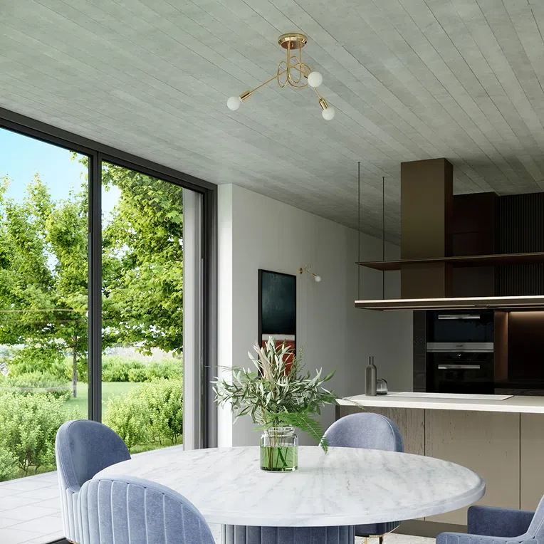 KINKIET LOOP 1XE27 ZŁOTY