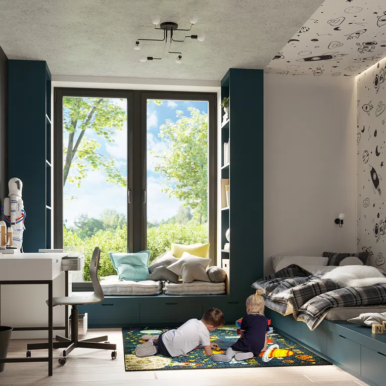 KINKIET VECTOR 1XE27 CZARNY