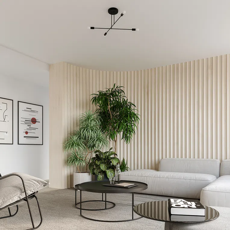 Lampa Sufitowa Norah 4 4Xe27 Czarna