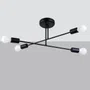 Lampa Sufitowa Norah 4 4Xe27 Czarna