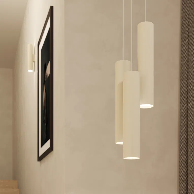 LAMPA WISZĄCA LAGOS SL.1480 2XGU10 BEŻOWY