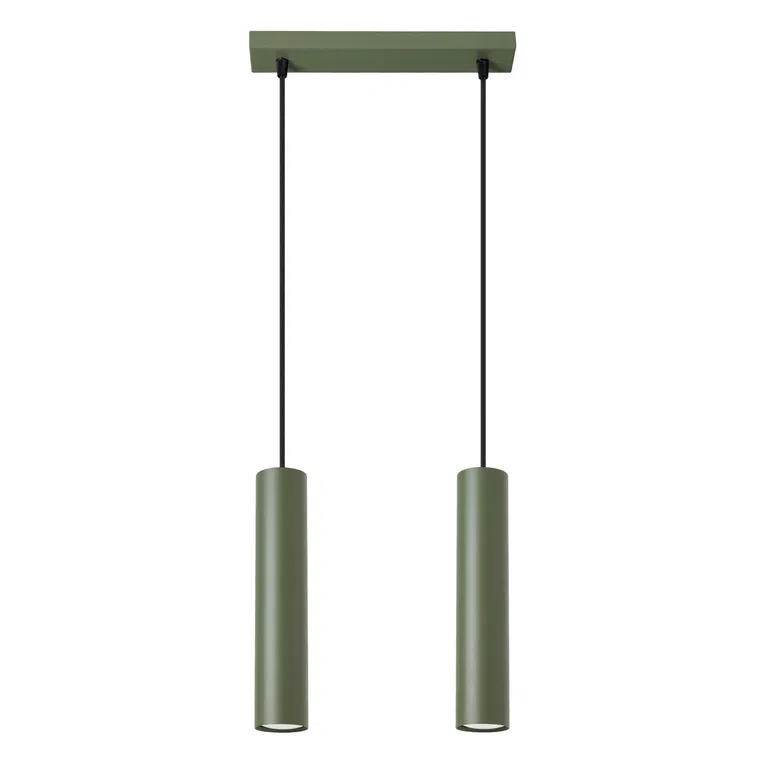 LAMPA WISZĄCA LAGOS SL.1485 2XGU10 ZIELONY OLIWKOWY