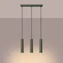 LAMPA WISZĄCA LAGOS SL.1486 L 3XGU10 ZIELONY OLIWKOWY
