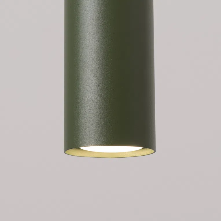 LAMPA WISZĄCA LAGOS SL.1486 L 3XGU10 ZIELONY OLIWKOWY