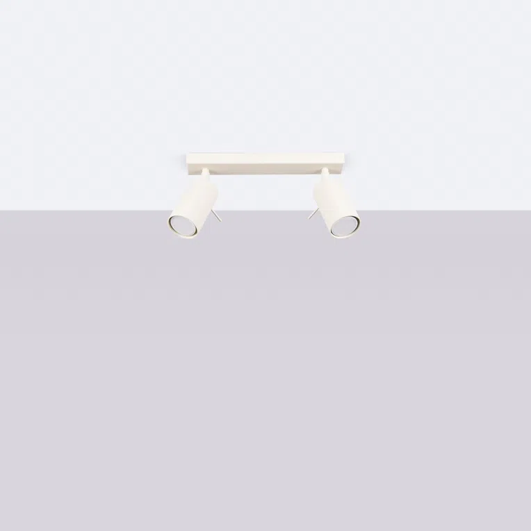 LAMPA SUFITOWA RING SL.1495 2XGU10 BEŻOWY