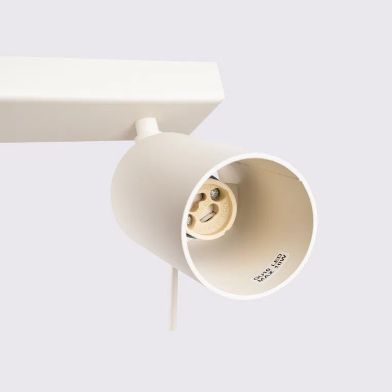 LAMPA SUFITOWA RING SL.1495 2XGU10 BEŻOWY