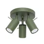 LAMPA SUFITOWA RING SL.1503 P 3XGU10 ZIELONY OLIWKOWY