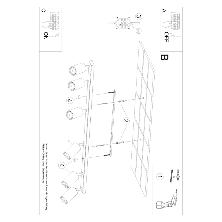 LAM REF RING SL.1511 6XGU10 OCH CZE