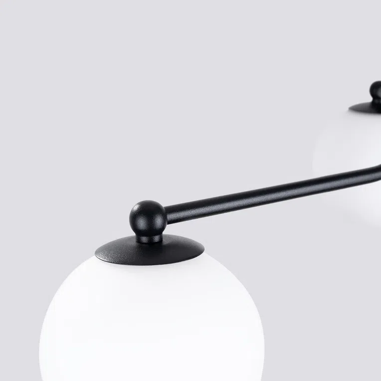 LAMPA SUFITOWA ASTRAL SL.1663 5XG9 CZARNY/BIAŁY