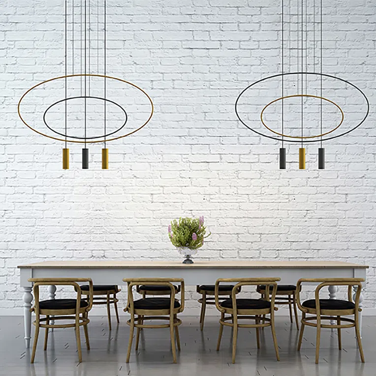 LAMPA WISZĄCA HOLAR 1 1XGU10 CZARNY