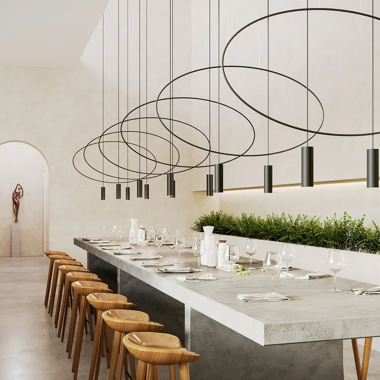 LAMPA WISZĄCA HOLAR 2 2XGU10 CZARNY